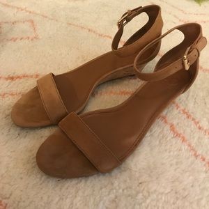 Tory Burch Savannah Wedge in Royal Tan